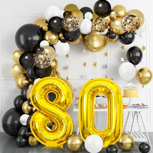 40 Inch Gold Number 50 Balloons for 50th Birthday & Weddings