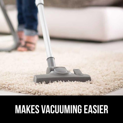 GORILLA GRIP Strong Rug Pad Gripper, 2x4 FT, US Designed, Grips Help Keep Area Rugs Safe and in Place, Slip and Skid Resistant Pads for Hard Floors, Under Carpet Mat Cushion and Hardwood Protection