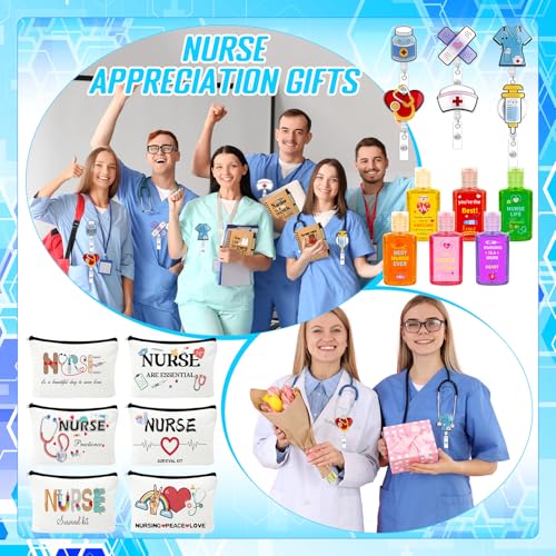Nurse Gift Set with Cups Notebooks Pen Badge Reel & More - Appreciation Gifts
