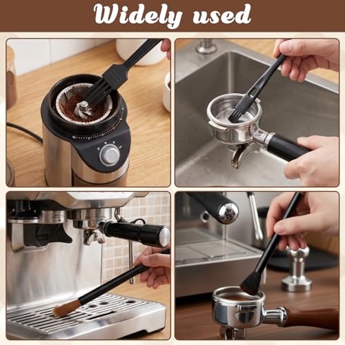 ZEYIYER 4-Piece Coffee Grinder Cleaning Brush Set