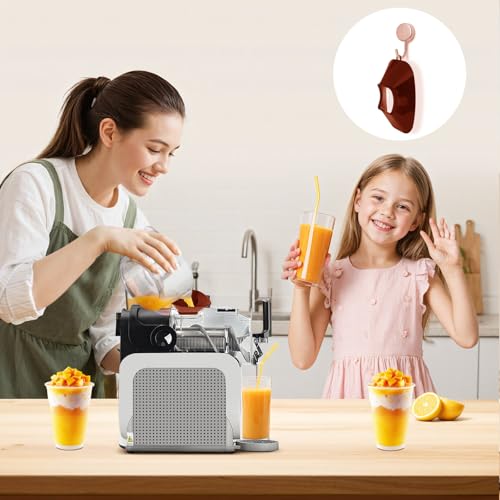 Orange Anti-Splash Flow Hood for Ninja Slushie Machine FS301/FS300