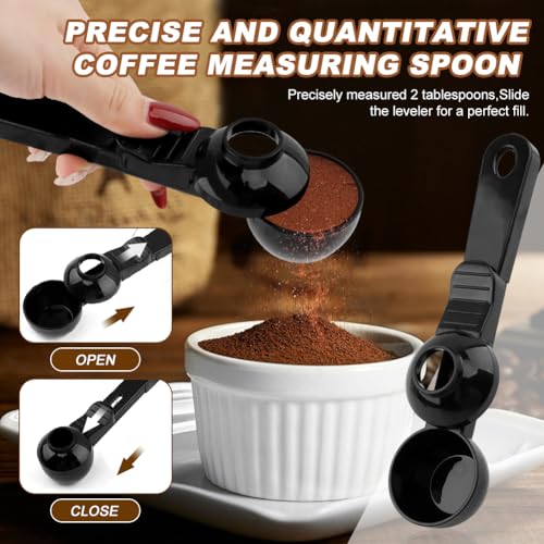 Londehuhai Coffee Scoop and Funnel for Reusable K-Cups, Black