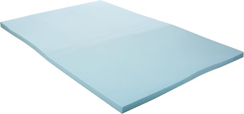 Linenspa Memory Foam Mattress Topper - 2 Inch Gel-Infused Full Size - Plush, Cooling & Pressure Relieving