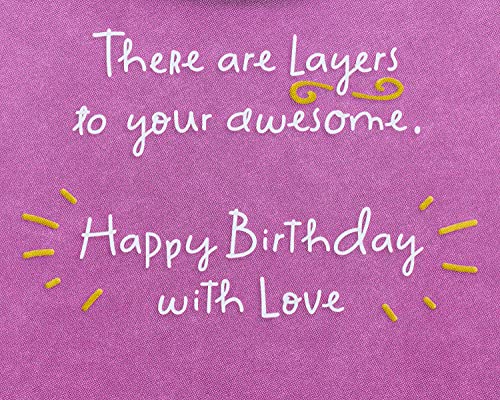 Sassy and Classy Birthday Card for Daughter with Glitter