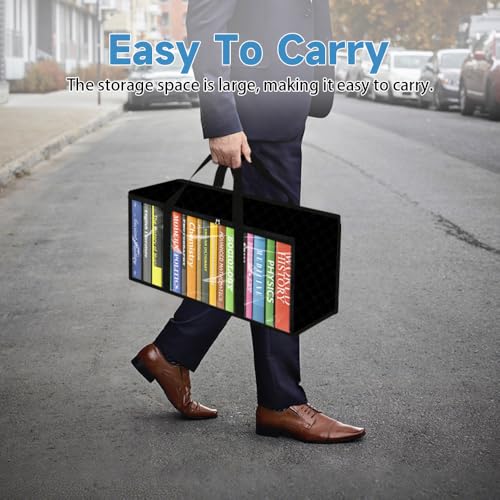 2-Pack Clear PVC DVD Storage Bags with Handles - Dustproof Organizer for 70+ Discs