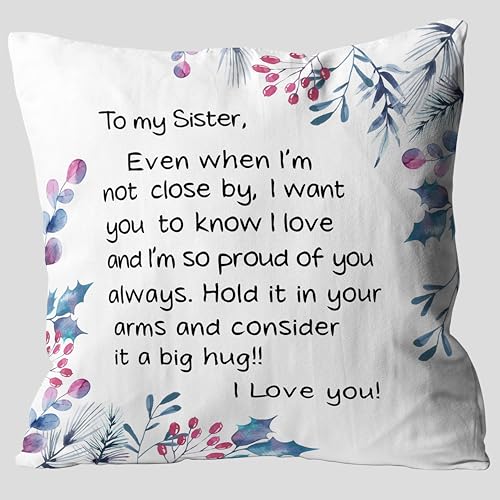 LoaHak Sister Gifts from Sister - It's a Big Hug! Flower | Christmas & Birthday Gift for Soul Sister, Big & Little Sisters, Sister-in-Law