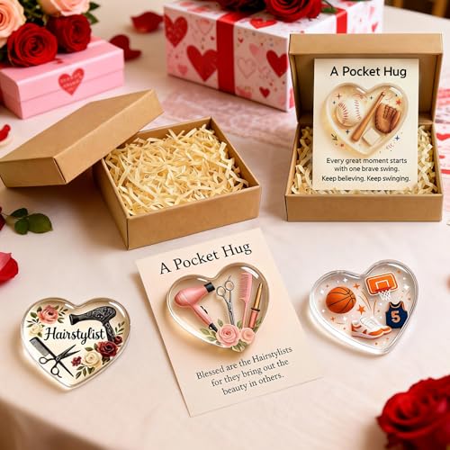 Heart Pocket Hug with Mini Hair Styling Tools - Valentine's Gift