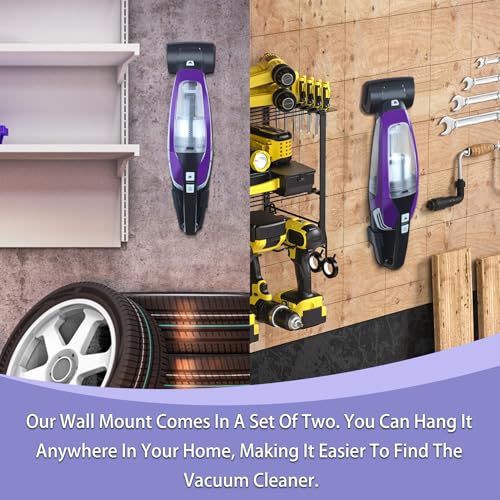 Bissell Wall Mount for Pet Hair Eraser Hand Vacuum - 2 Pack
