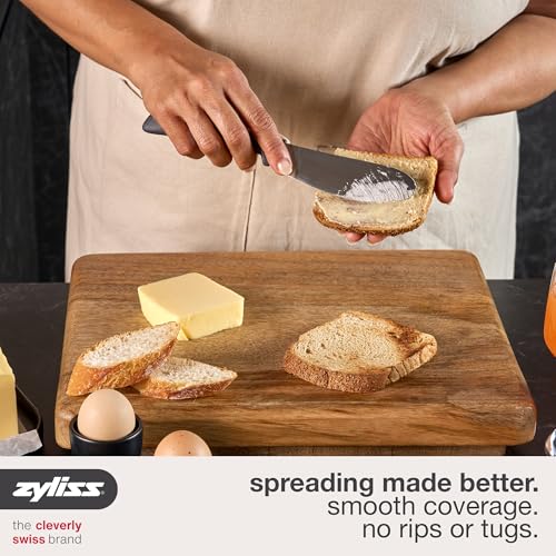 Zyliss Sandwich Knife & Condiment Spreader - 4.7" Gray (Pack of 6)
