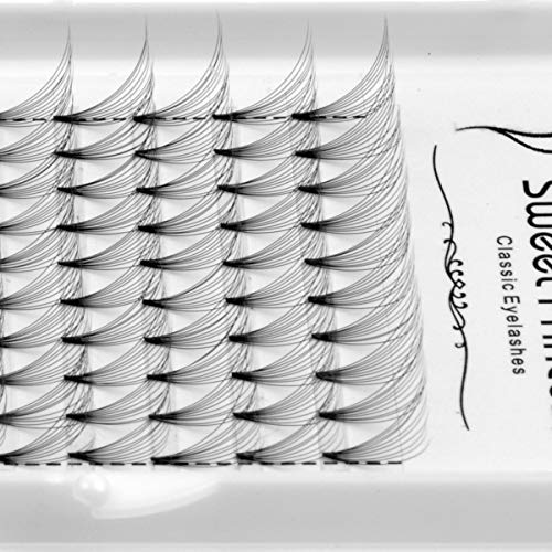 Dedila D Curl Individual Cluster Eyelashes 0.07mm Premade Volume Fans