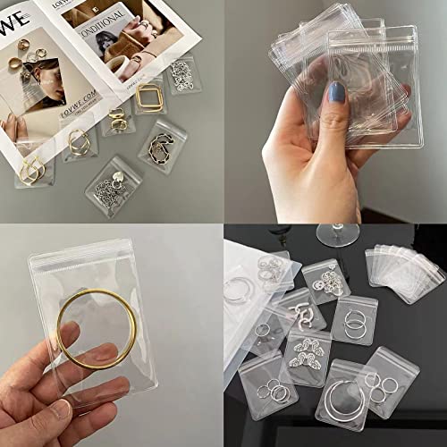 Travel Jewelry Organizer Case - Foldable, Zipper, Anti-Tarnish