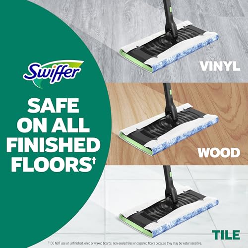 Swiffer Heavy Duty Wet Mopping Cloth Refills, Fresh Scent, 20 Count
