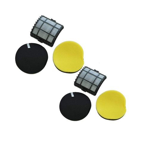 EZ SPARES Replacement for Bisel 12118 Filter,for Powerglide Vacuum Cleaners Lift Off Filter Kit Compare to Vacuum Hepa Part Attachment 160-1972, 160-1973, 160-1974, 1601974, 1603437, 2763(2 pack)