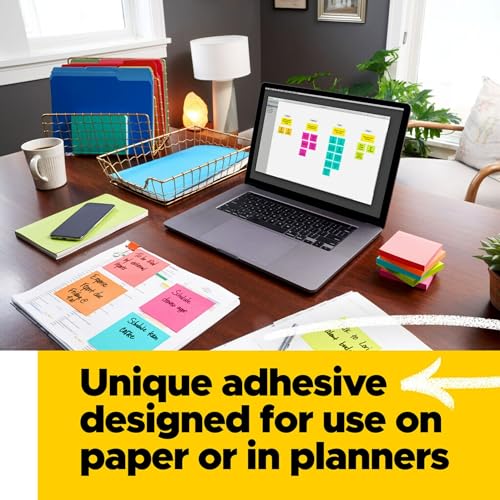 Post-it Notes Poptimistic Collection, 3x3 Inch, 3 Pads