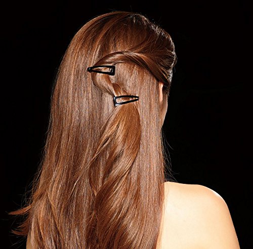 Revlon Double Grip Hair Clips, No-Slip Hair Clamps, 6 Count