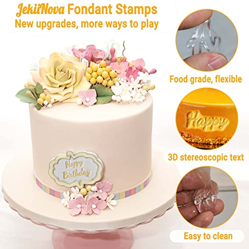 Handwriting Alphabet Cake Stamps Tool for Fondant Cookies Biscuit - Variation of Handwritingd