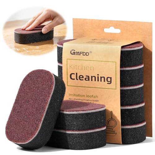 Heavy-Duty Magic Eraser Cleaning Sponges - 5 Pack Melamine Foam Pads