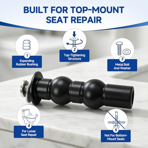Numano THU651 Toilet Seat Mounting Hardware Kit | Compatible with TOTO