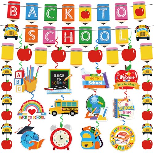 Back to School Banner Set - Welcome Classroom Decorations