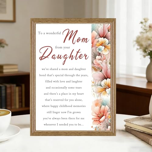 Mom Birthday Card with Envelope & Stickers - 7x5 Inch