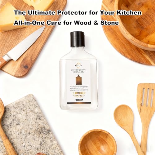 8.5oz Food Grade Mineral Oil for Cutting Boards & Butcher Blocks