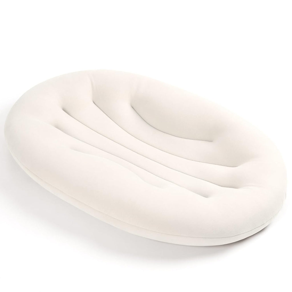 Skiennix Baby Lounger - Portable Lightweight Pillow for Tummy Time & Diaper Changes | Skin-Friendly for 0-12 Months