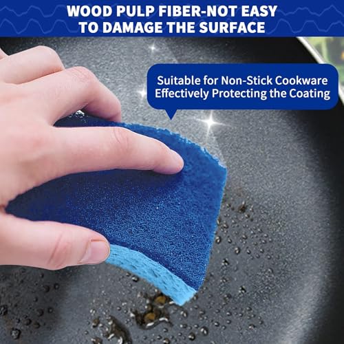 CELOX Dual-Sided Cleaning Sponge for Kitchen & Household