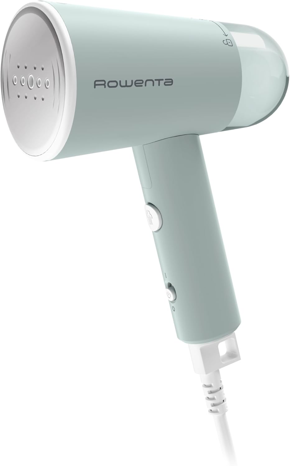 Rowenta Mini Travel Steamer - Portable Handheld Clothes Steamer with 2.3 Oz Tank, 1100 Watts, Green