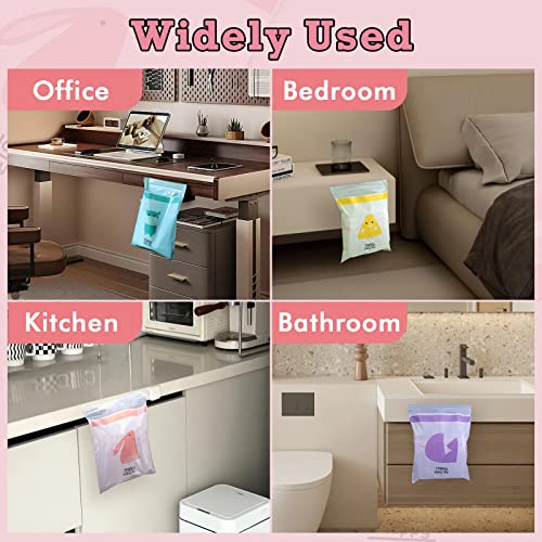 60PCS Portable Waterproof Car Trash Bags - Easy Stick-On & Leakproof