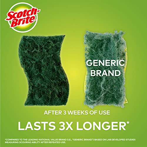3M Heavy-Duty Kitchen Scrub Sponge for Tough Cleaning