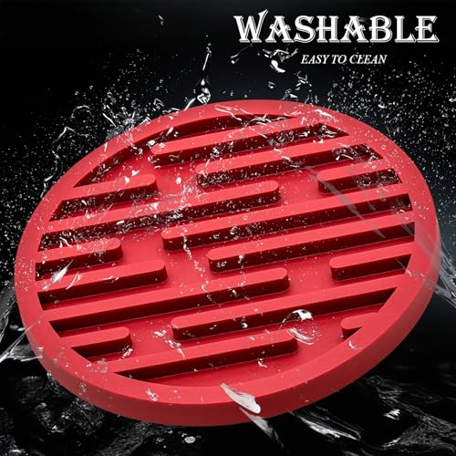 Anti-Slip Silicone Car Coaster Set - 2.75 Inch Drink Holder for Cars
