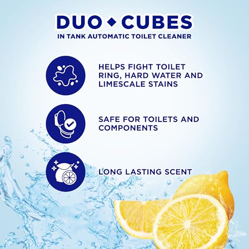 Soft Scrub Lemon Fresh In-Tank Toilet Cleaner Duo-Cubes, 4 Count