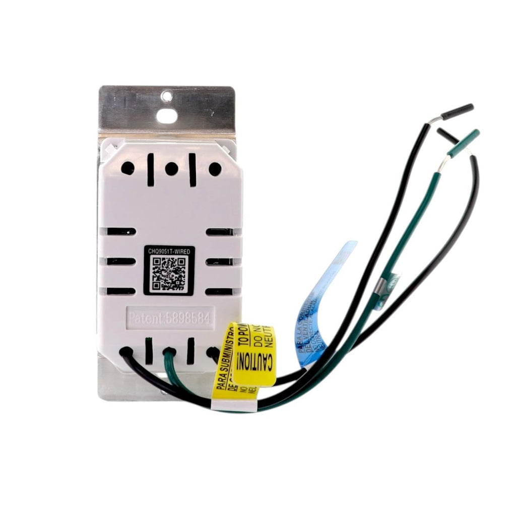 Anderic UC9051T Wired Wall Switch Ceiling Fan Remote Control | 3-Speed Fan, Light Dimmer, Reverse | Works with FAN28R, FAN18R, FAN30R, UC7067FMRX Receivers | Replacement for UC9050T
