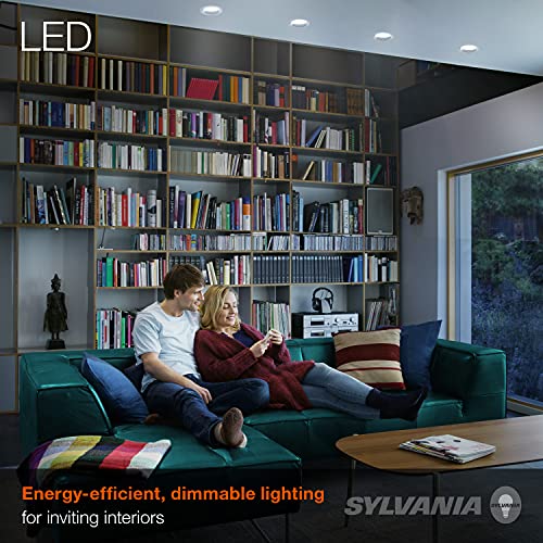 LEDVANCE 9W BR30 Dimmable LED Light Bulb, 800 Lumens, 5000K Daylight - 1 Pack