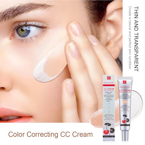 Fovcos Color Correcting CC Cream SPF 25 Lightweight Foundation