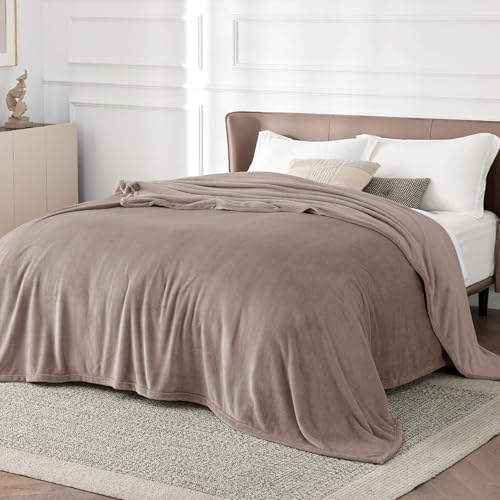 Bedsure King Size Fleece Blanket - Soft Lightweight Plush Microfiber, 108x90 inches