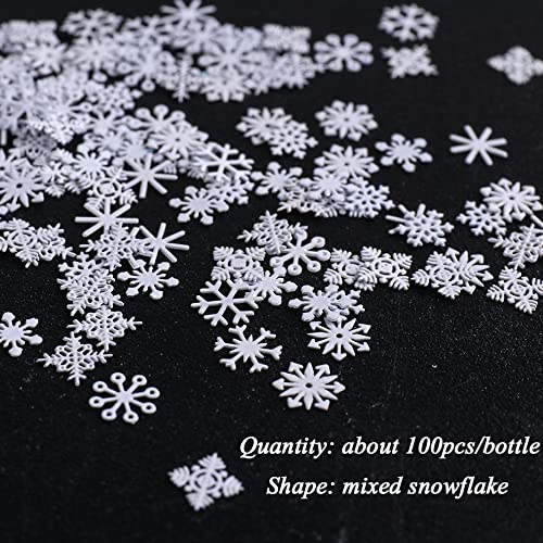 XIELIME Christmas Snowflake Nail Art Glitter Sequins - 1 Box