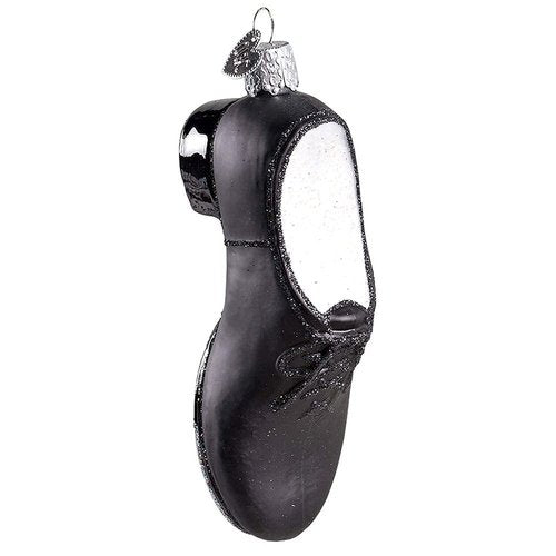 Old World Christmas Tap Shoe Glass Blown Ornament for Christmas Tree, Handcrafted Holiday Decoration, Dance Collection