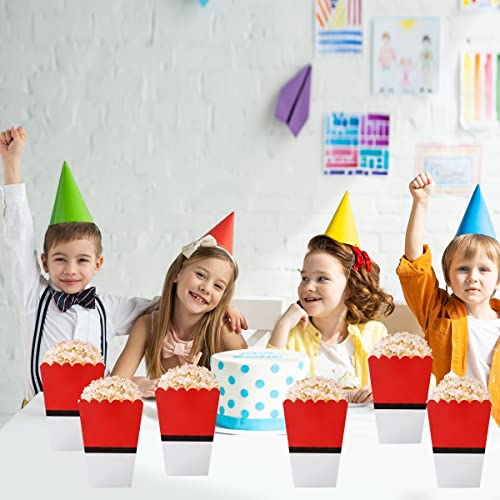 12 Pack Cartoon Animation Popcorn Boxes for Party Decorations