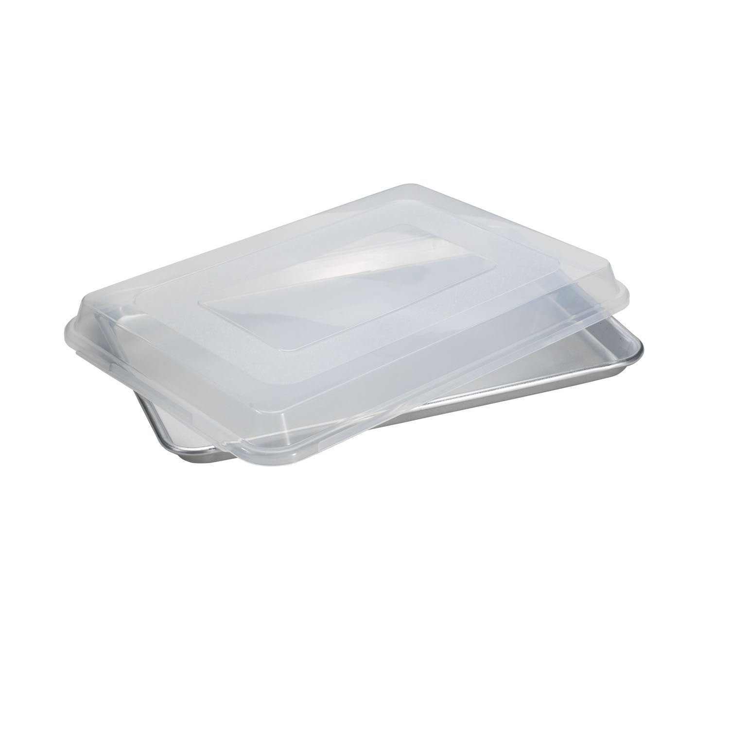 Nordic Ware Baker's Half Sheet - Natural Aluminum with Lid | 18.44" x 13.13" x 2.25" Size
