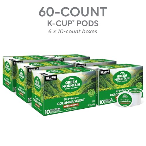 Green Mountain Coffee Roasters Colombia Select, 60 Count K-Cups