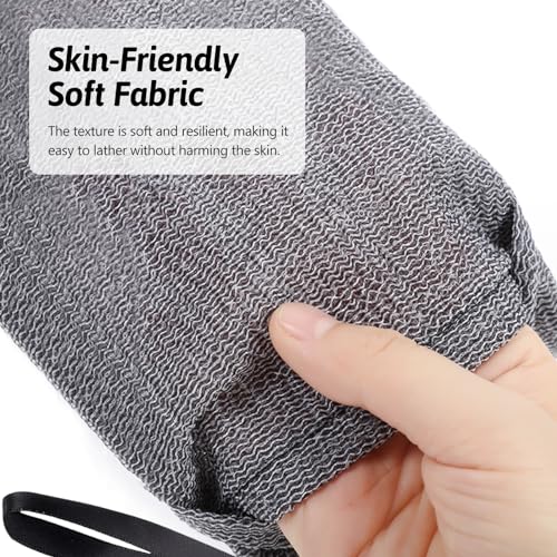 Kootinn Exfoliating Soap Saver Bag 3-Pack - Mesh Bar Soap Pouch for Shower