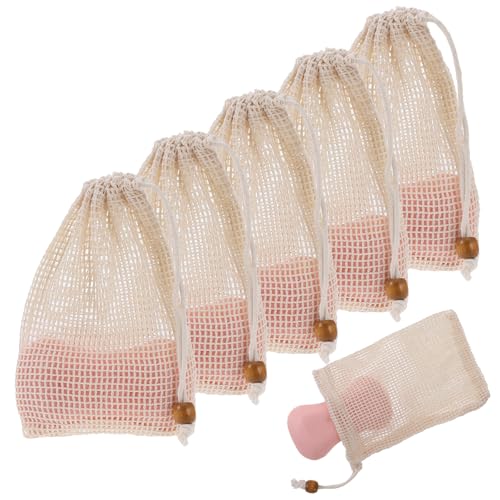 Sliverdew 5-Pack Natural Sisal Soap Exfoliating Bag and Saver