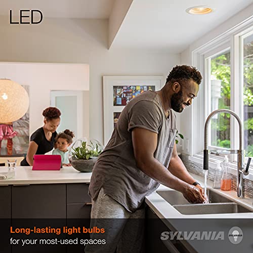 Sylvania 9W Dimmable LED Flood Light Bulb - 3000K, 800 Lumens, 2 Pack