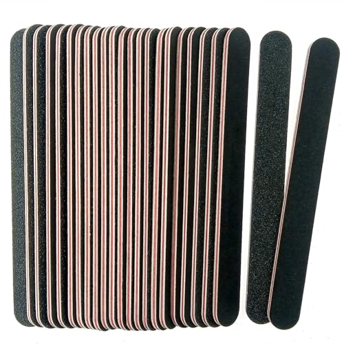 ZHIYE 24PCS Professional Double-Sided Nail Files & Emery Boards