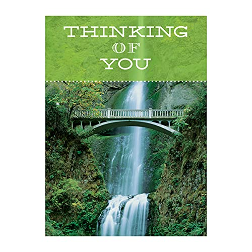 Thinking of You Boxed Card Set with KJV Scripture - Waterfalls