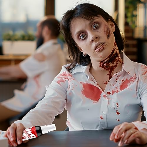 Valleylux Washable Fake Blood Spray for Halloween Zombie Makeup, 60ml