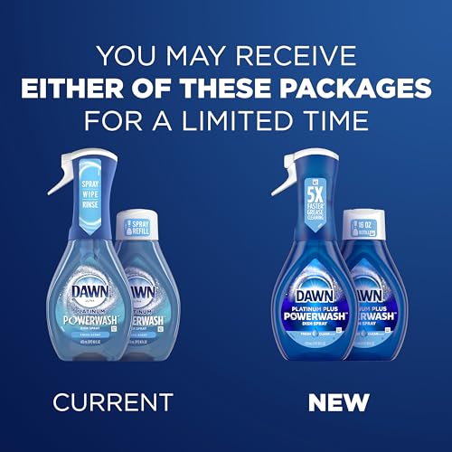 Dawn Powerwash Dish Spray Starter Kit + Refill - Fresh (32 Fl Oz)