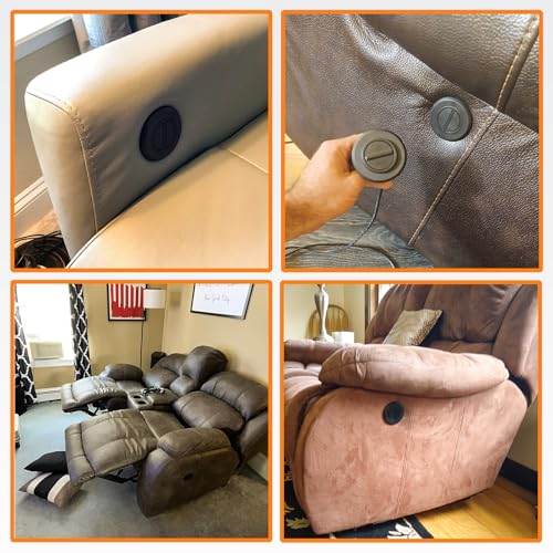 Electric Recliner Switch Replacement with 5-Pin Plug – 2-Button Control