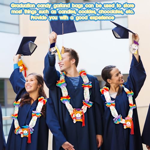 DIY Graduation Candy Lei Kit with Mini Bears and Ribbons
